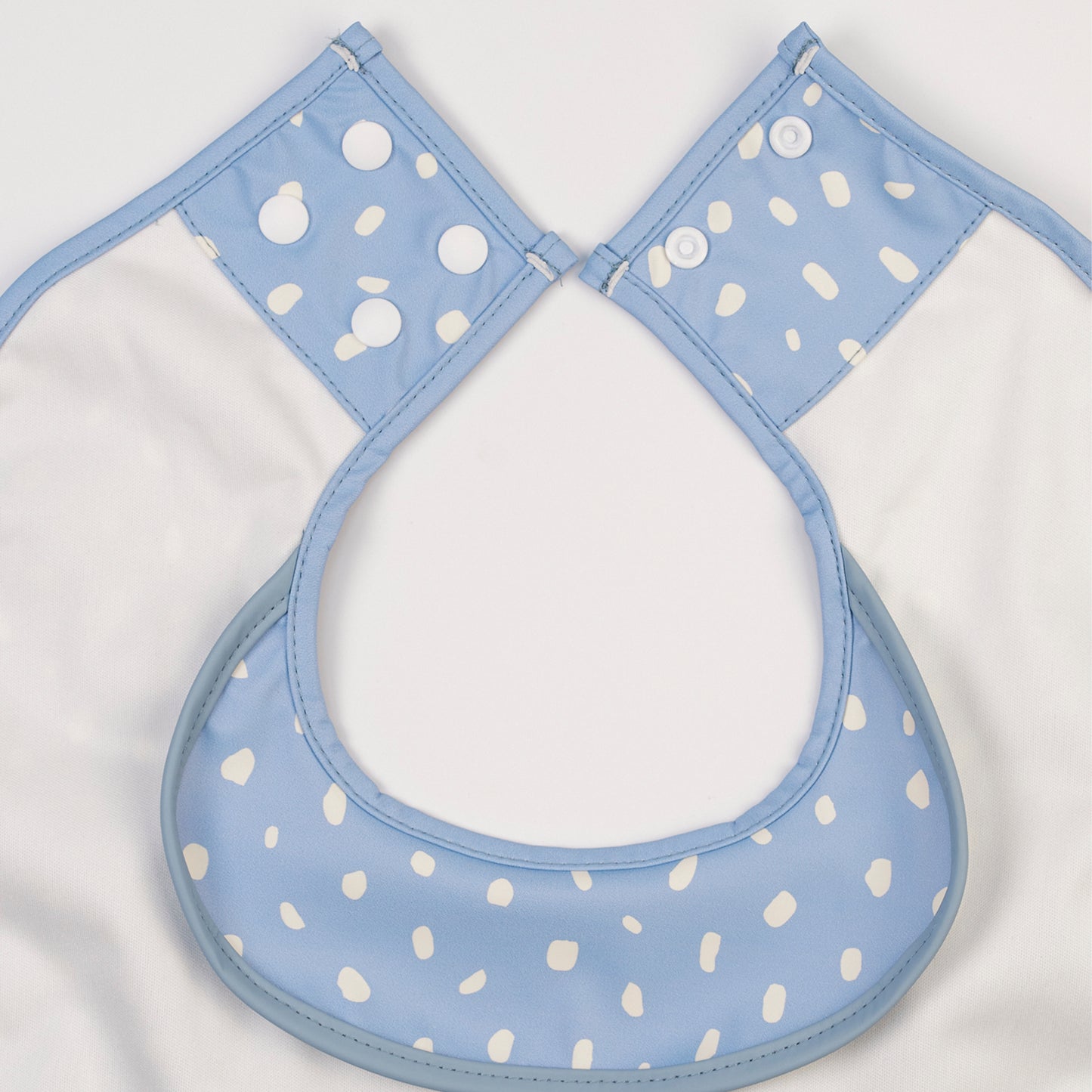 Long Sleeve Bib - Indigo Spot